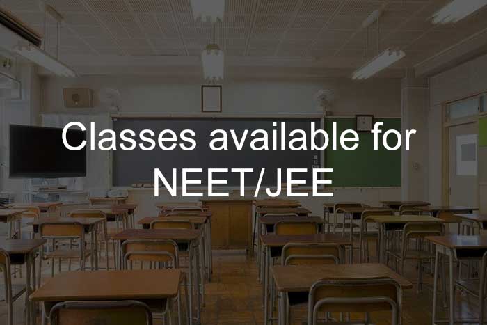 Classes available for NEET/JEE XI in Ranchi